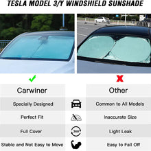 Load image into Gallery viewer, Car Windshield Sunscreen Visor For Tesla Model 3
