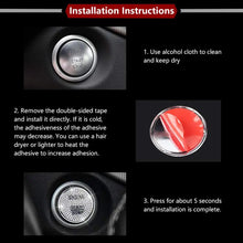 Load image into Gallery viewer, New Bling Engine Start Stop Button Cover Ignition Button Cap for Mercedes Benz C CLA CLS E GLA GLC GLE GLK GLS Class
