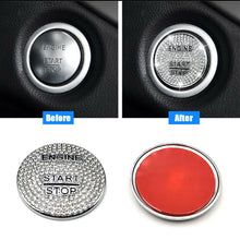 Load image into Gallery viewer, New Bling Engine Start Stop Button Cover Ignition Button Cap for Mercedes Benz C CLA CLS E GLA GLC GLE GLK GLS Class
