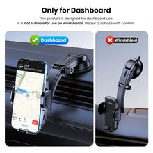 Load image into Gallery viewer, TOPK Car Phone Holder Stand Gravity Dashboard Phone Holder Mobile Phone Support Universal For iPhone 13 12 11 Xiaomi Samsung
