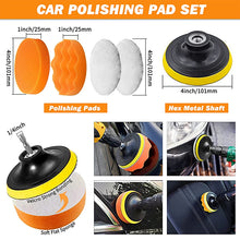 Load image into Gallery viewer, 28pcs Car Detailing Cleaning Drill Brush Kit Brush Set For Cleaning Wheels Interior Exterior Leather Dashboard Air Vents Nano Coating
