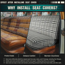 Load image into Gallery viewer, Navy Universal Car Seat Cover for Truck and Car Bench Seats That are One Piece and Durable for Long Lasting Protection
