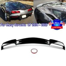 Load image into Gallery viewer, C8 Z51 Style Wing Gloss Black Rear Spoiler For 2014-2019 Chevy Corvette C7 Stingray Z06 Paintable
