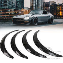 Load image into Gallery viewer, Universal 4PCS 4.5 Inch Flexible Car Wheel Opening Moldings Fender Flares Extra Wide Body Wheel Arches
