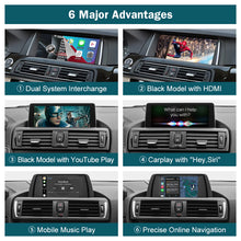 Load image into Gallery viewer, Wireless Car Play Bluetooth HDMI USB Play For 2013-2015 BMW 328i Series 1 2 3 4 5 6 7 Series X1 X3 X4 X5 X6 MINI F56 F15 F16 F25 F26 F48 F01 F10 F22 F20 F30 F32 Most Series
