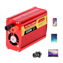 Load image into Gallery viewer, Inverter 12V, 600W 1500W 2000W 2500W,Portable In-car Household Inverter, Numerous Automotive Accessories Display
