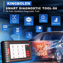 Load image into Gallery viewer, KINGBOLEN S6 OBD2 Scanner Professional Full System OBD2 Diagnostic Tool Car Scanner Lifetime Free Updates
