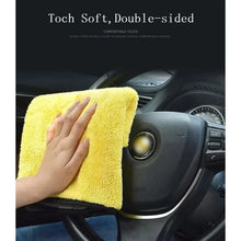 Load image into Gallery viewer, 3 Sizes Super Absorbent Car Wash Cloth, Microfiber Towel, Cleaning Drying Rag, Auto Detailing Care and Polishing Tool
