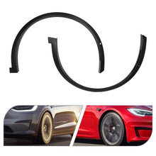 Load image into Gallery viewer, 2pcs Pair Black Fender Wheel Opening Moldings Flares For 2016-2021 Tesla Model X
