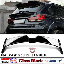 Load image into Gallery viewer, Gloss Black Rear Liftgate Upper Spoiler Oettinger Style For 2013-2018 BMW X5 F15 Does Not Fit F16 Model
