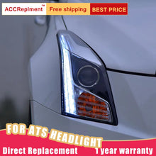 Load image into Gallery viewer, 2pcs Pair LED Headlights For 2014-2016 Cadillac ATS Daytime Running Lights On Start-up Dynamic Turn Signal Animation
