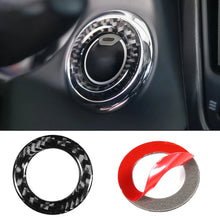 Load image into Gallery viewer, Real Carbon Fiber Engine Start Button Frame Cover Trim For 2014-2018 Infiniti Q50/Q60/QX60 Elegant Luxury Accessaries
