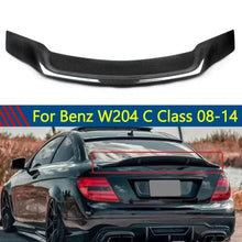 Load image into Gallery viewer, Carbon Fiber Style Rear Trunk Spoiler For 2008-2014 Mercedes Benz C Class W204 R Style
