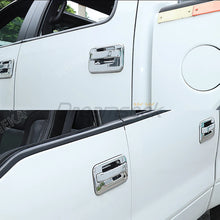 Load image into Gallery viewer, Chrome Door + Tailgate Handle Covers For 2004-2014 Ford F150 F-150 10PCs Without KeyPad Cutout
