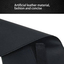 Load image into Gallery viewer, Universal Car Black Umbrella Storage Bag, Synthetic Leather Waterproof Car Seat Back Organizer, Space-Saving Automotive Accessory.
