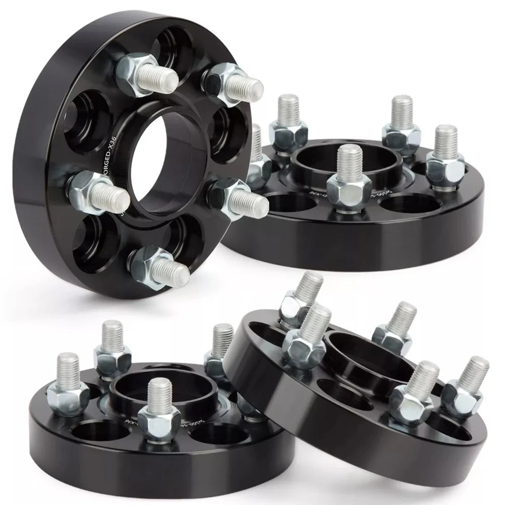 4x 25mm 5x100 Hubcentric Wheel Spacers for Subaru Outback Subaru Forester Impreza Crosstrek Baja Scion FR-S 1in Wheel Spacer