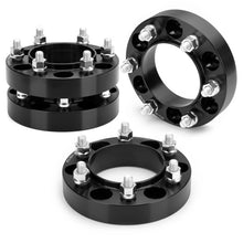 Load image into Gallery viewer, 4x1.25&quot; 6x5.5 Hub Centric Wheel Spacers 32mm Fit For Toyota Tacoma 4wd/4Runner/Tundra/FJ Cruiser/Sequoia/LandCruiser/Lexus GX J150 GX460/GX470 with Open Lug Nuts
