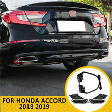 Load image into Gallery viewer, 4Pcs Rear Bumper Exhaust Muffler Tail Pipe Tip Tailpipe Modified Upgrade For 2018-2020 Honda Accord Stainless Steel Accessories
