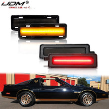 Load image into Gallery viewer, 2 pcs 12V LED Red Amber White Side Marker Signal Lamps For 1982-1992 Pontiac Firebird Trans AM Chevy Camaro
